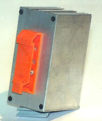 DIN rail mounted electronics enclosures